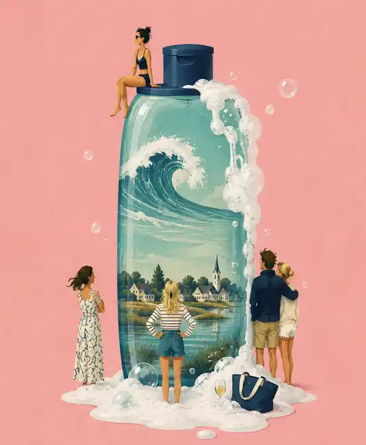 Book Cover for "The Shampoo Effect"