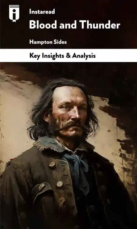 Book Cover for "Blood and Thunder"