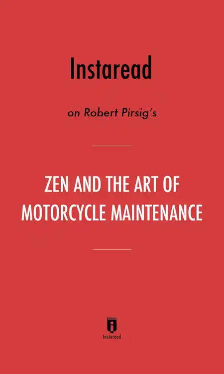 Zen and the art deals of motorcycle maintenance sparknotes