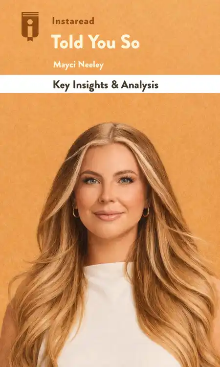 Book Cover for "Told You So"