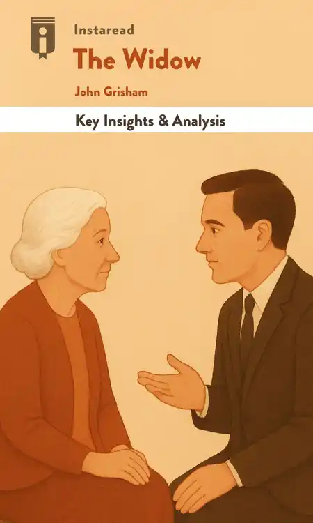 Book Cover for "The Widow"