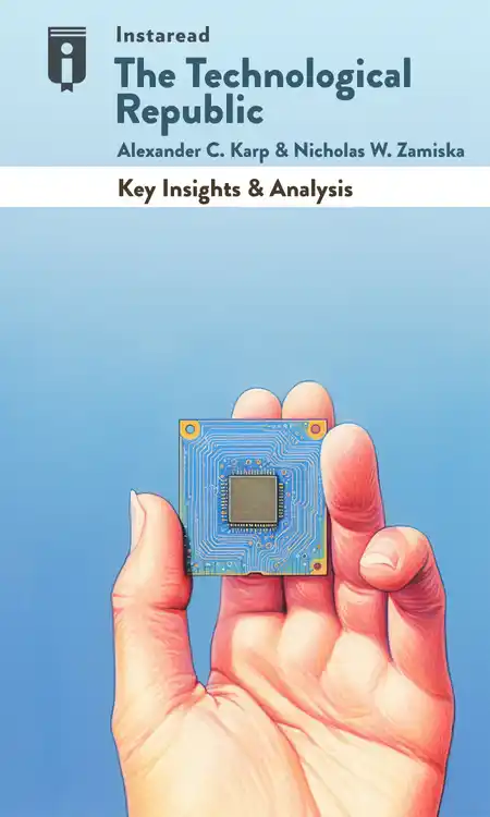 Book Cover for "The Technological Republic"