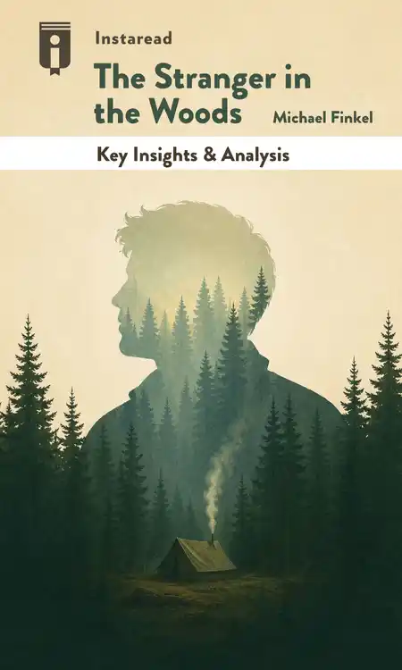 Book Cover for "The Stranger in the Woods"