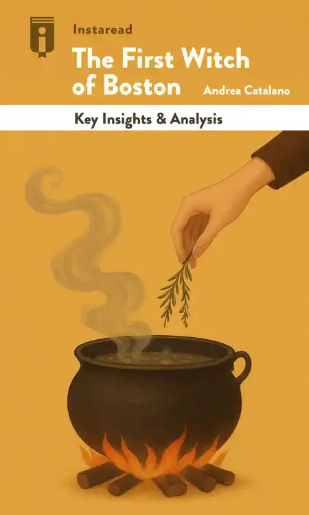 Book Cover for "The First Witch of Boston"