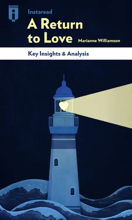 Book Cover for "A Return to Love"