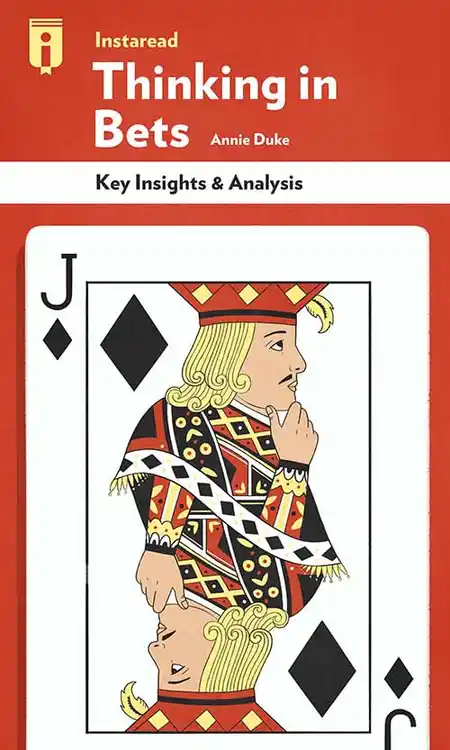 Book Cover for "Thinking in Bets"