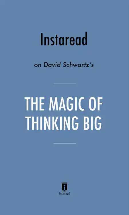 Book Cover for "The Magic of Thinking Big"