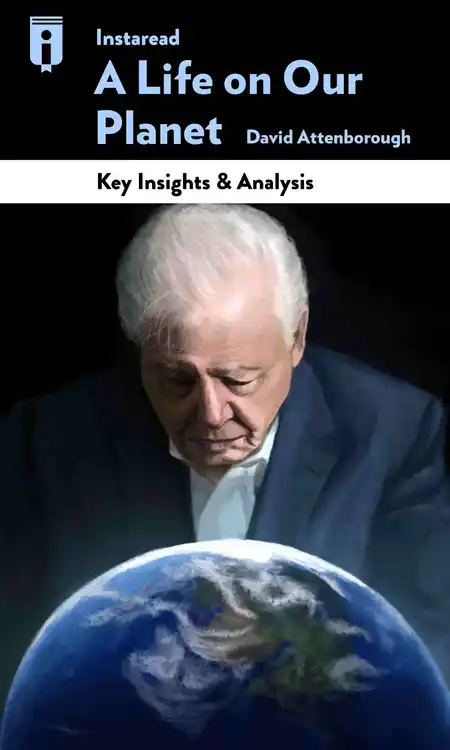 Book Cover for "A Life on Our Planet"