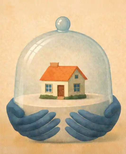 Book Cover for "The Friend of the Family"