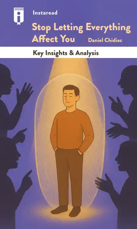 Book Cover for "Stop Letting Everything Affect You"