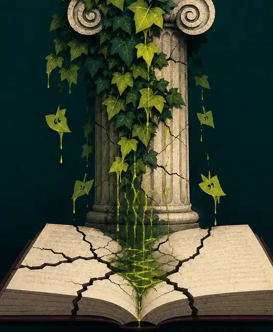 Book Cover for "Poisoned Ivies"