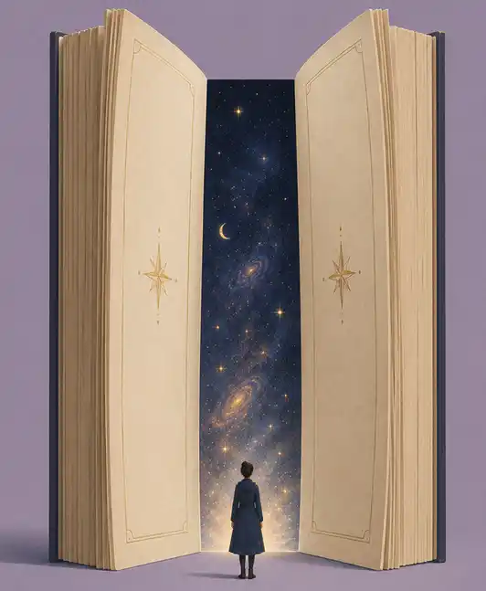 Book Cover for "The Astral Library"