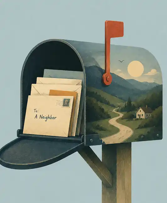 Book Cover for "Mailman"