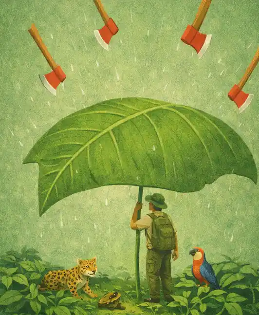 Book Cover for "Junglekeeper"