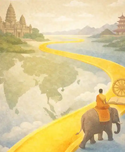 Book Cover for "The Golden Road"