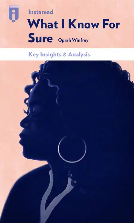Book Cover for "What I Know For Sure"