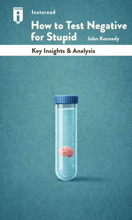 Book Cover for "How to Test Negative for Stupid"
