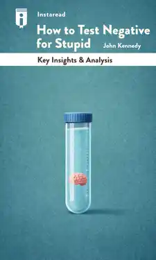 Book Cover for "How to Test Negative for Stupid"
