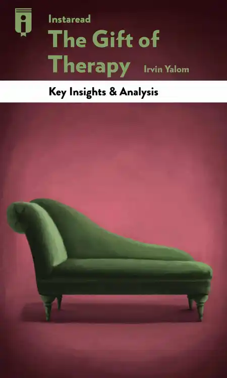 Book Cover for "The Gift of Therapy"
