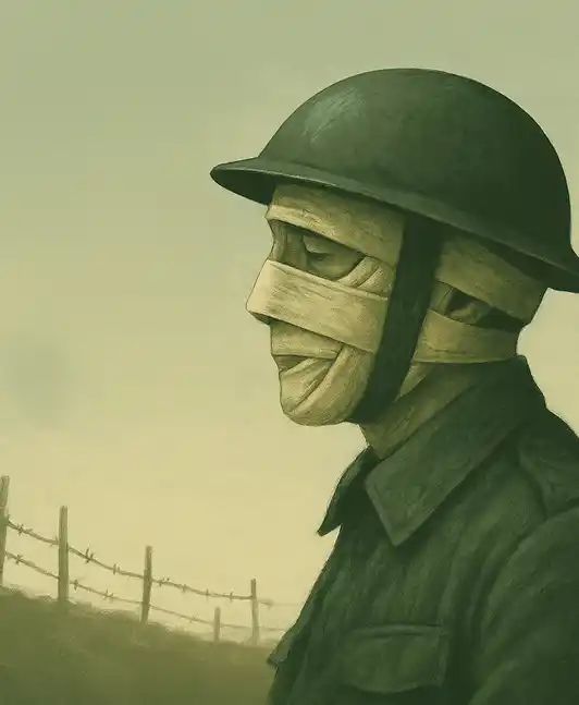 Book Cover for "The Facemaker"