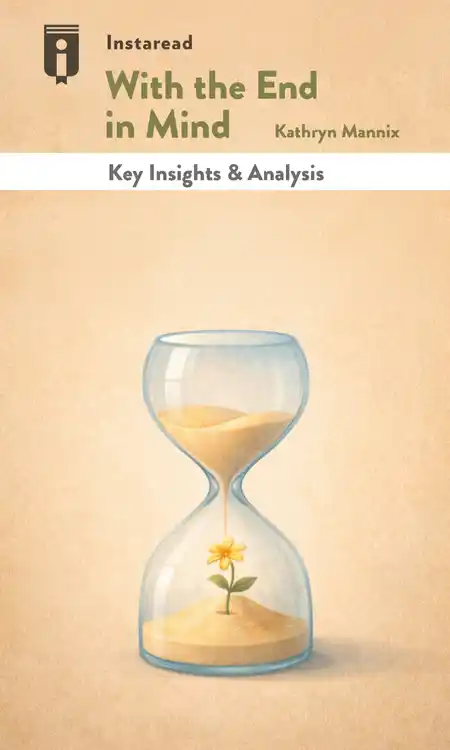 Book Cover for "With the End in Mind"