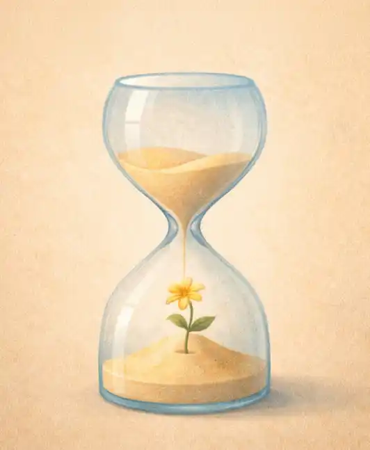 Book Cover for "With the End in Mind"