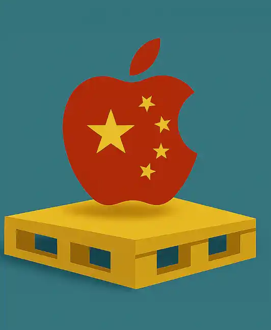 Book Cover for "Apple in China"