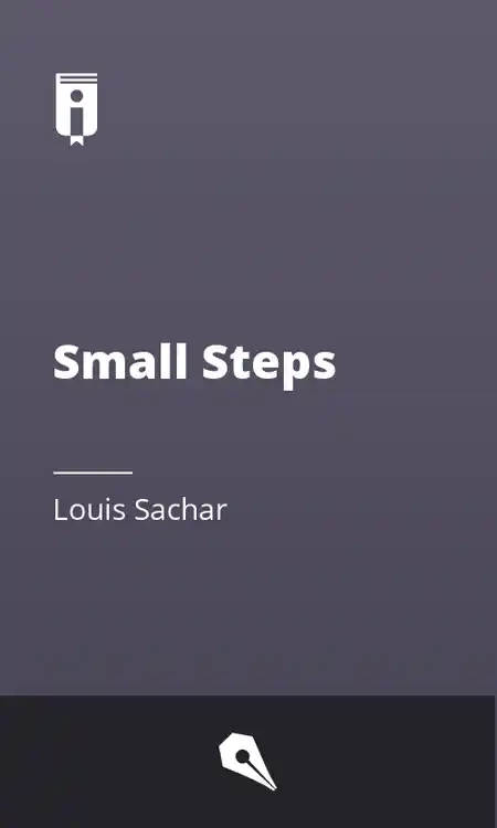 louis sachar books small steps