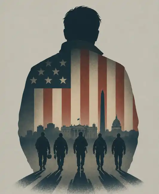 Book Cover for "Red Glare"