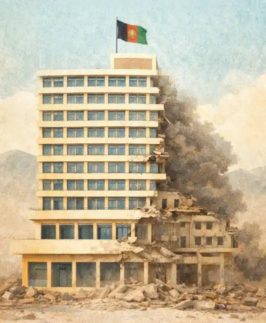 Book Cover for "The Finest Hotel in Kabul"