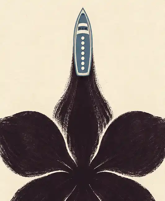 Book Cover for "The Black Orchid"