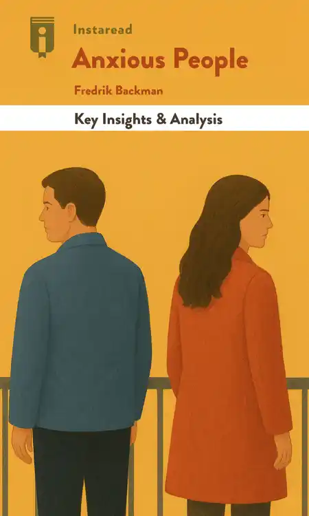 Book Cover for "Anxious People"