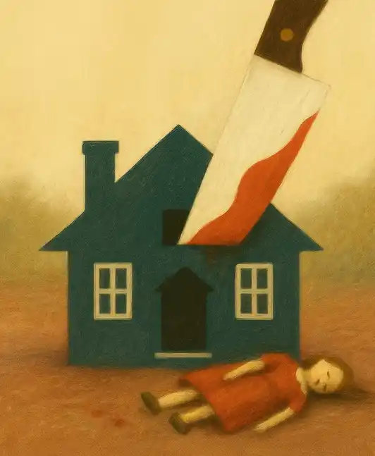 Book Cover for "Murder in the Dollhouse"