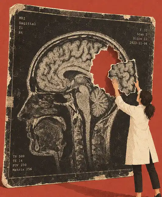Book Cover for "Brain Damage"