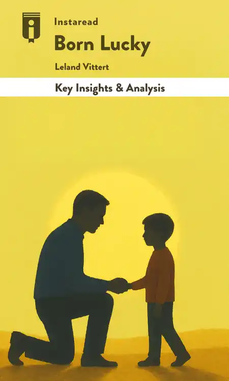 Book Cover for "Born Lucky"