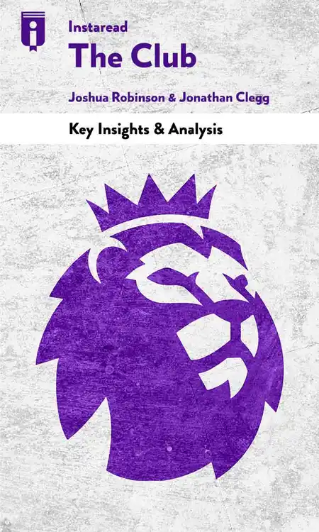 Book Cover for "The Club"