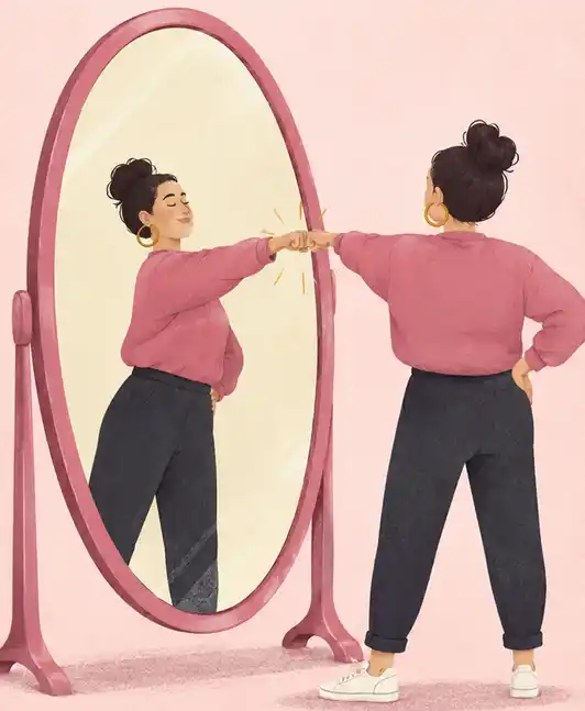 Book Cover for "Be Your Own Bestie"