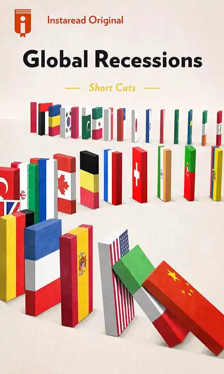 Book Cover for "Global Recessions"