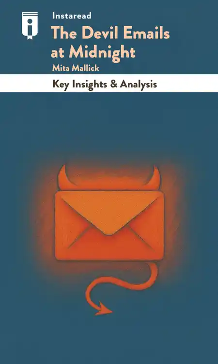 Book Cover for "The Devil Emails at Midnight"